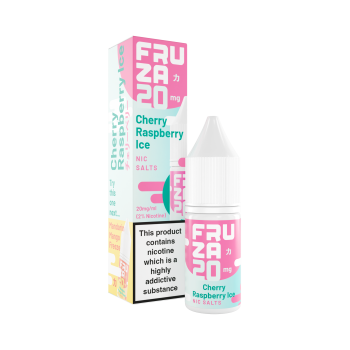 Cherry Raspberry Ice Nic Salt E-Liquid by Fruza - 5 for £10