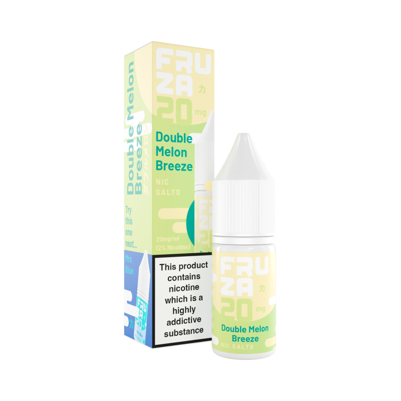 Double Melon Breeze Nic Salt E-Liquid by Fruza - 5 for £10