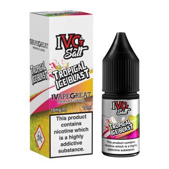 Tropical Ice Blast Nic Salt E-liquid By IVG Salt 5 for £10