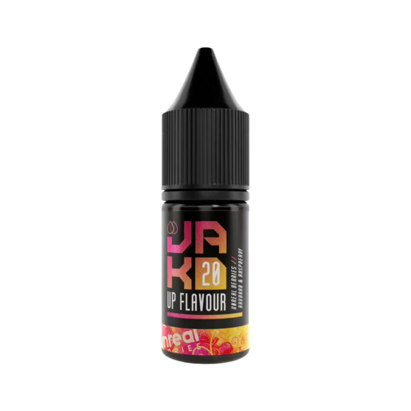 Unreal Berries Rhubarb And Raspberry Nic Salts E-liquid By Jak'd 5 for £10