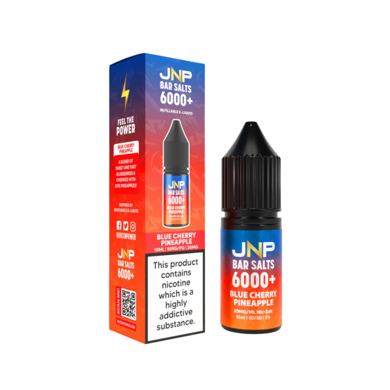 Blue Cherry Pineapple E-liquid By JNP Bar Salts 6000+
