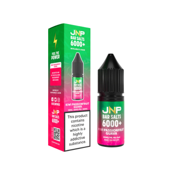 Kiwi Passionfruit Guava E-liquid By JNP Bar Salts 6000+