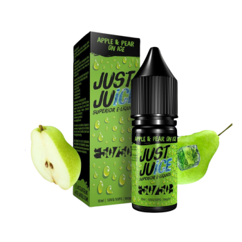 Apple & Pear On Ice Nic Salt E-liquid By Just Juice Only £1.49