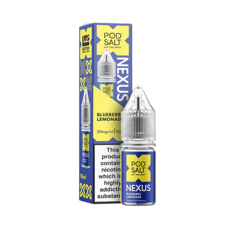 Blueberry Lemonade Nic Salt E-Liquid by Pod Salt Nexus