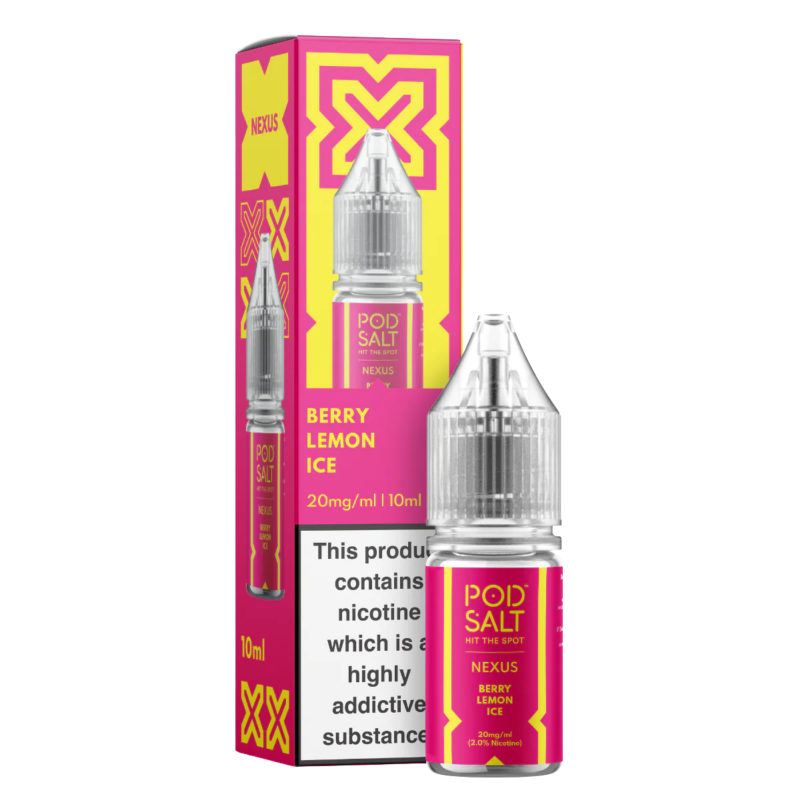 Berry Lemon Ice Nic Salt E-Liquid by Pod Salt Nexus