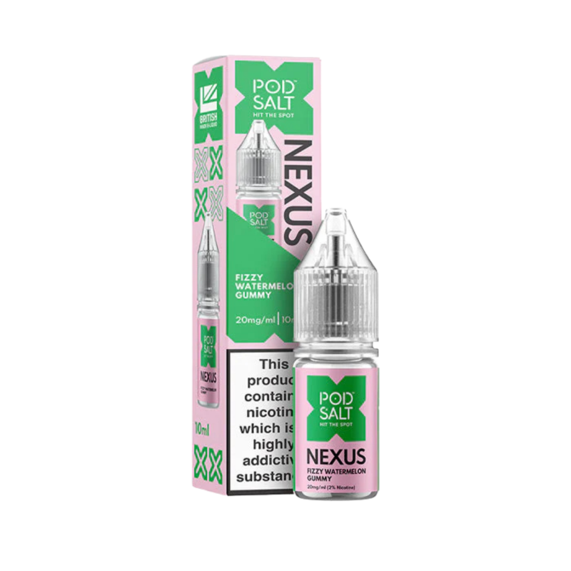 Fizzy Watermelon Gummy Nic Salt E-Liquid by Pod Salt Nexus