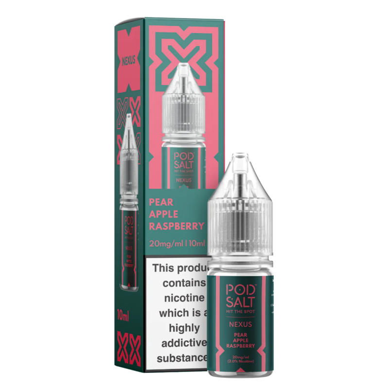 Pear Apple Raspberry Nic Salt E-Liquid by Pod Salt Nexus