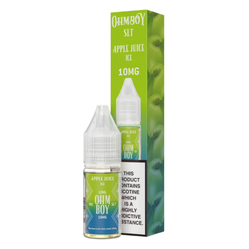 Apple Juice Ice Nic Salt E-liquid By Ohm Boy SLT 4 for £10