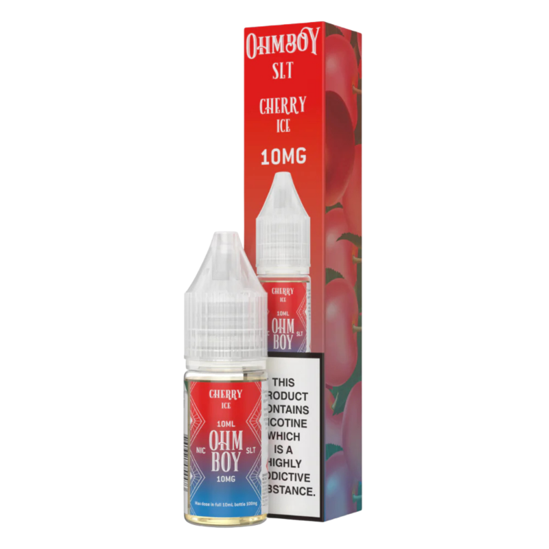 Cherry Ice Nic Salt E-liquid By Ohm Boy SLT 4 for £10