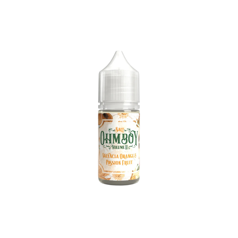 Valencia Orange & Passion Fruit Nic Salt E-liquid By Ohm Boy Volume II 3 for £10
