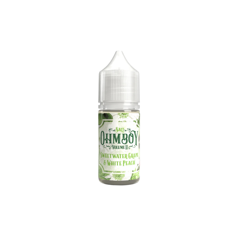 Sweetwater Grape & White Peach Nic Salt E-liquid By Ohm Boy Volume II 3 for £10