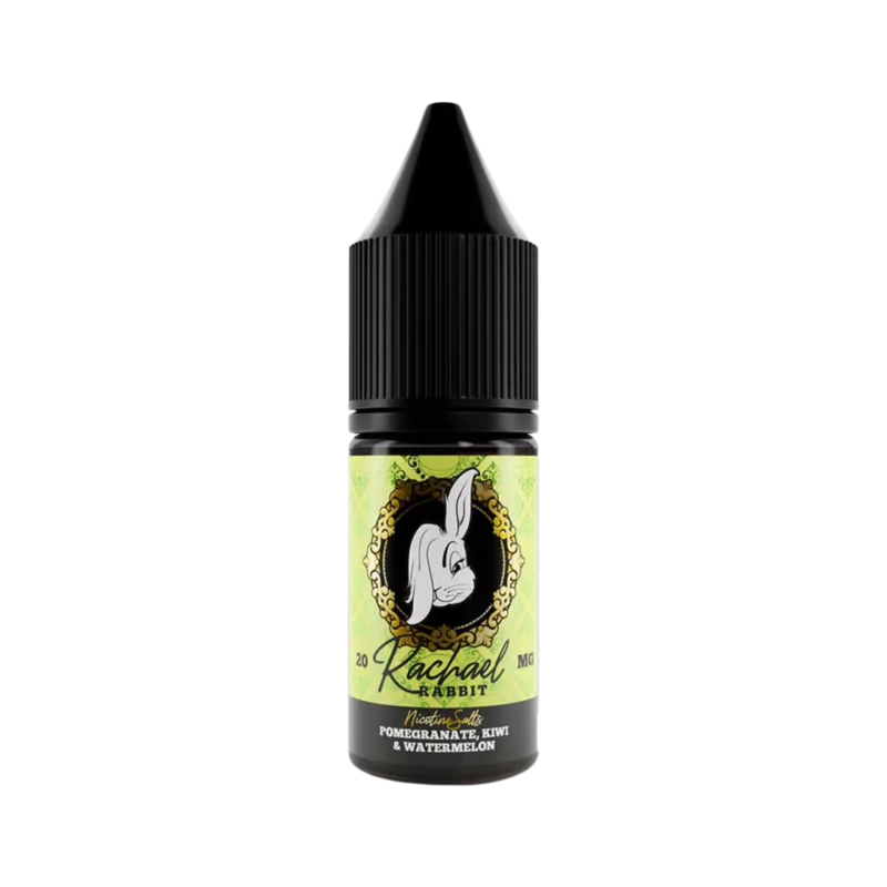 Pomegranate, Kiwi and Watermelon Nic Salts E-liquid By Rachael Rabbit 4 for £10