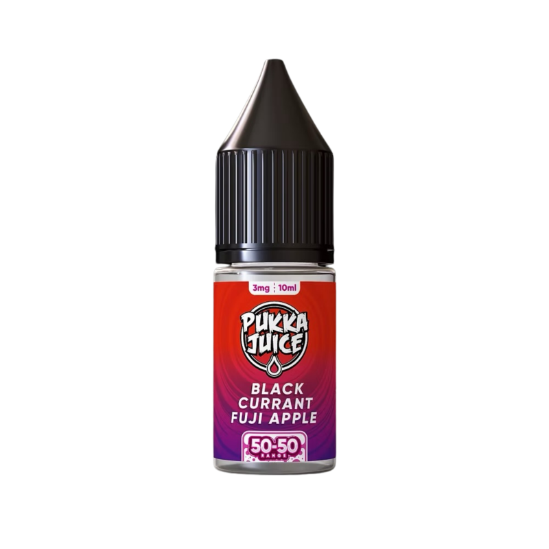 Blackcurrant Fuji Apple E-liquid By Pukka Juice 50:50 4 for £10