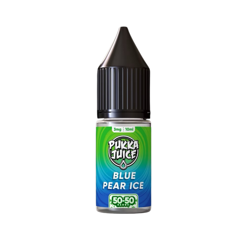 Blue Pear Ice E-liquid By Pukka Juice 50:50 4 for £10