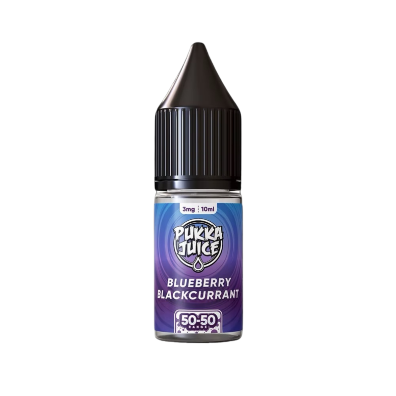 Blueberry Blackcurrant E-liquid By Pukka Juice 50:50 4 for £10