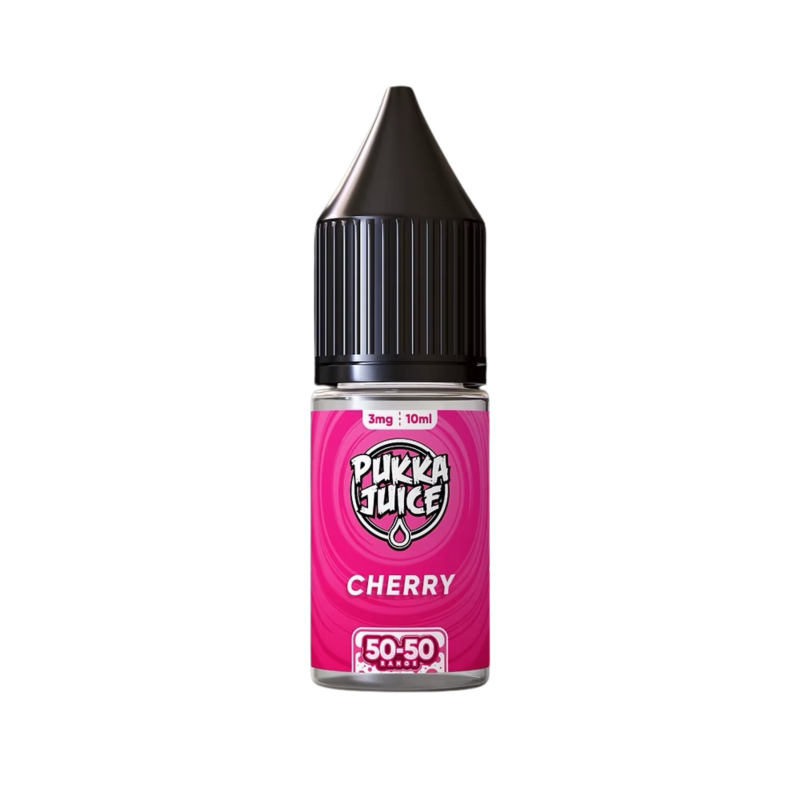 Cherry E-liquid By Pukka Juice 50:50 4 for £10