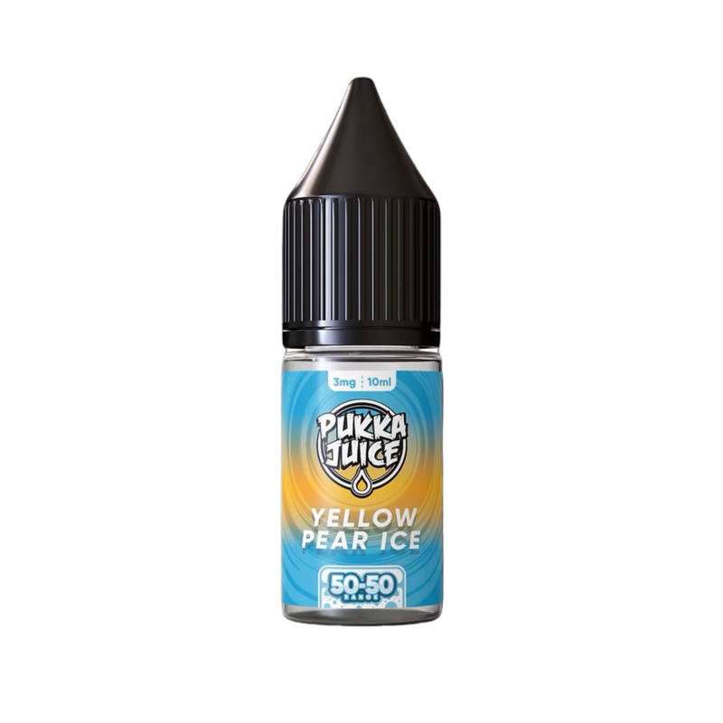 Yellow Pear Ice E-liquid By Pukka Juice 50:50 4 for £10