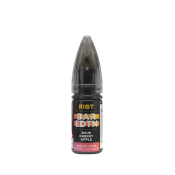 Sour Cherry Apple Nic Salt E-liquid By Riot BAR EDTN 5 for £10