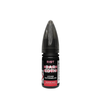 Lychee Watermelon Nic Salt E-liquid By Riot BAR EDTN 5 for £10