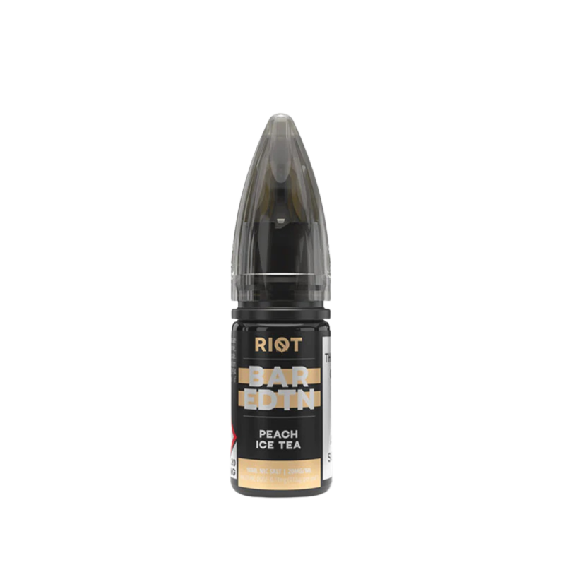Peach Ice Tea Nic Salt E-liquid By Riot BAR EDTN 5 for £10