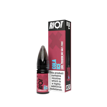 Cola Ice Nic Salt E-liquid By Riot X 5 for £10