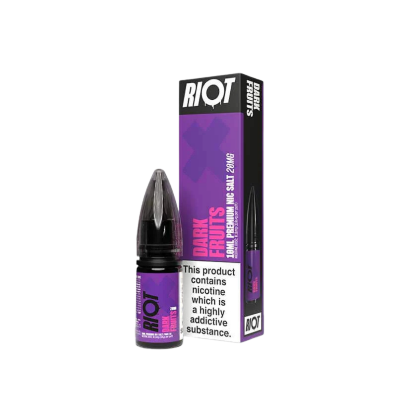 Dark Fruits Nic Salt E-liquid By Riot X 5 for £10 (RIOTXDF) by www.modfog.co.uk