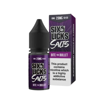 Bite the Bullet Nic Salt E-Liquid by Six Licks Salts