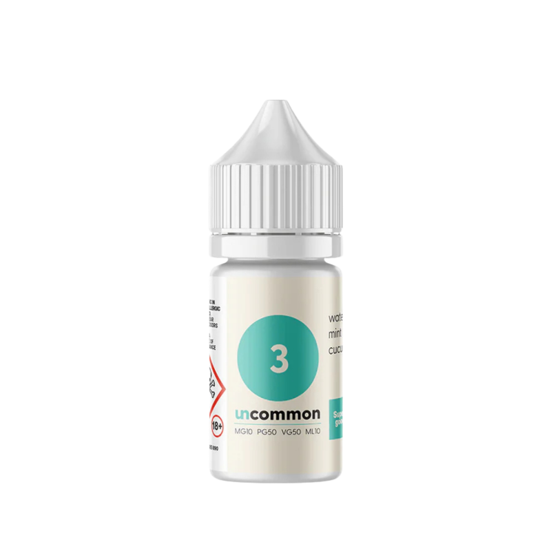 Uncommon 3 Nic Salt E-liquid By Supergood x Grimm Green 5 for £10