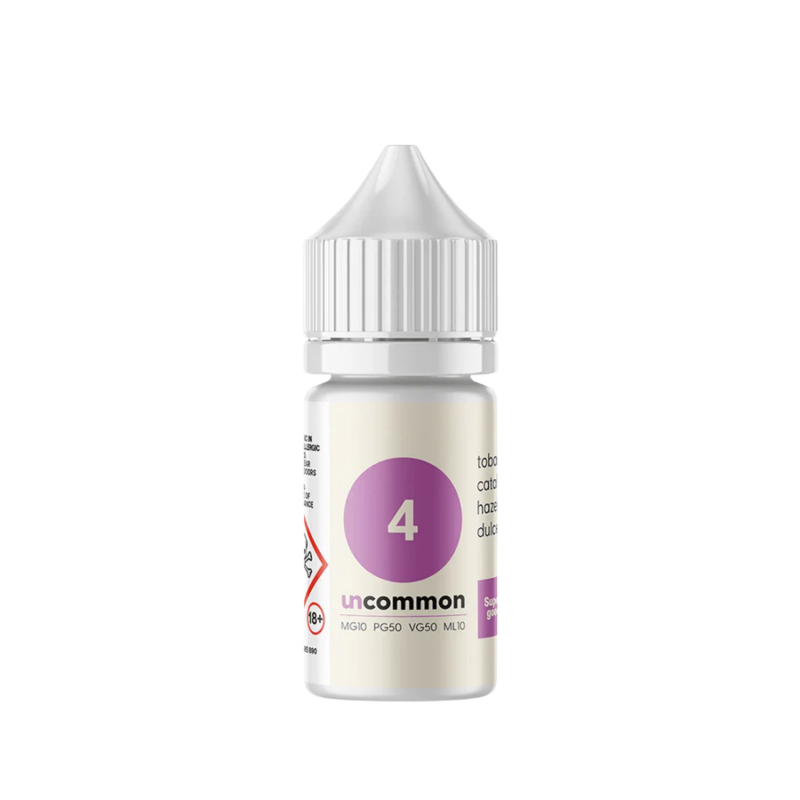 Uncommon 4 Nic Salt E-liquid By Supergood x Grimm Green 5 for £10