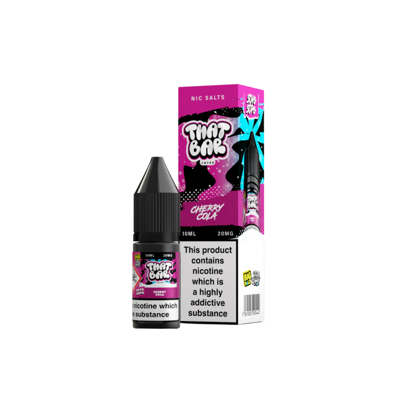 Cherry Cola Nic Salt E-liquid By That Bar Juice 5 for £10