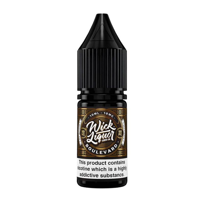 Boulevard Shattered Nic Salt E-liquid By Wick Liquor Ejuice Co. 5 for £10