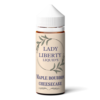 Maple Bourbon Cheesecake Shortfill E-liquid by Lady Liberty's Liquids 100ml