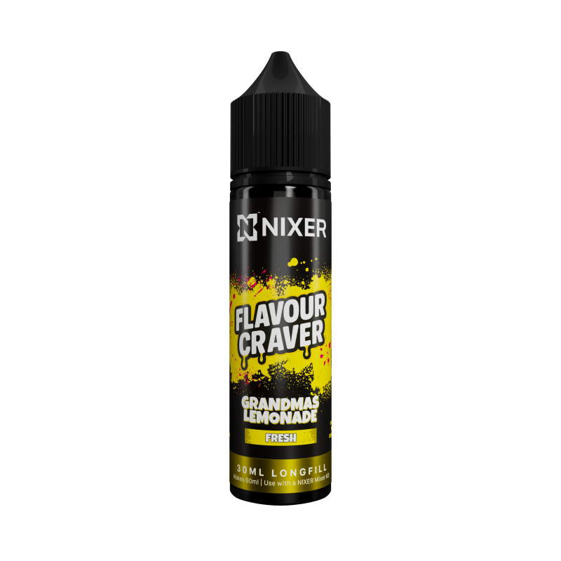 Grandmas Lemonade Longfill E-liquid by Nixer x Flavour Craver
