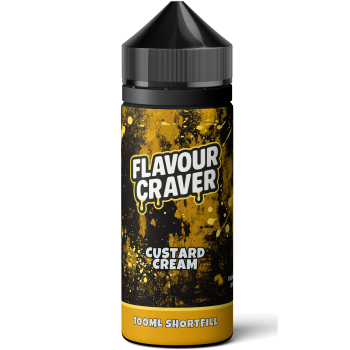 Custard Cream Shortfill E-liquid by Flavour Craver 100ml
