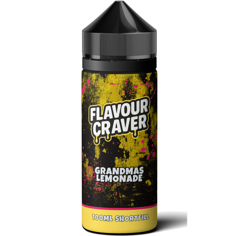 Grandmas Lemonade Shortfill E-liquid by Flavour Craver 100ml