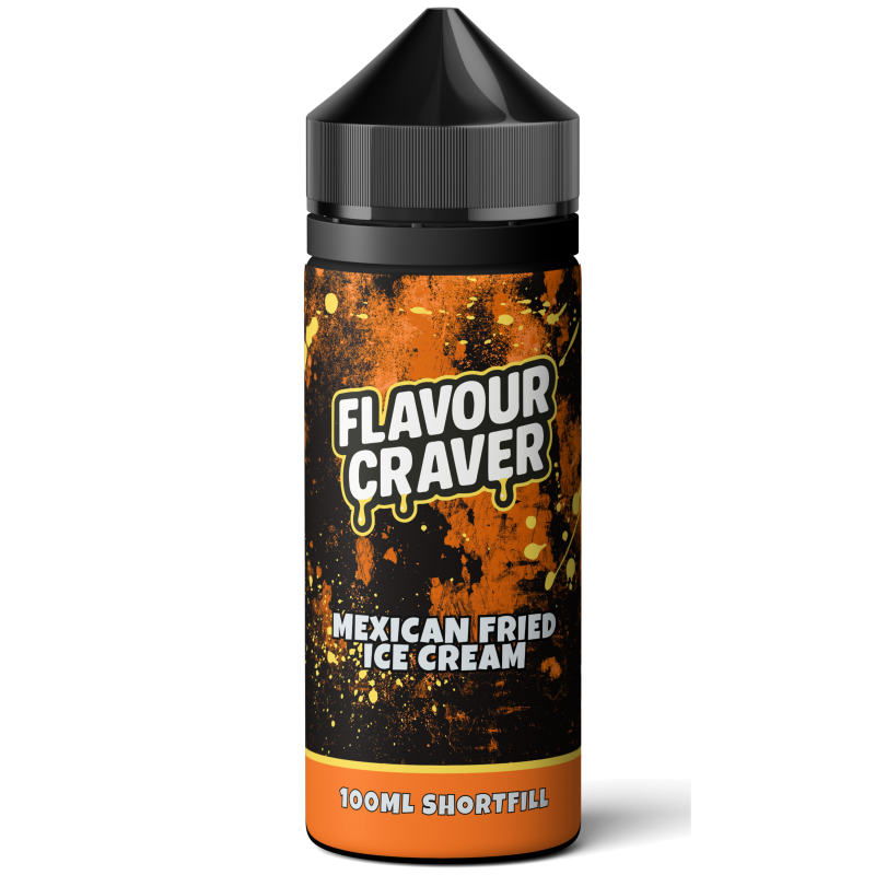 Mexican Fried Ice Cream Shortfill E-liquid by Flavour Craver 100ml
