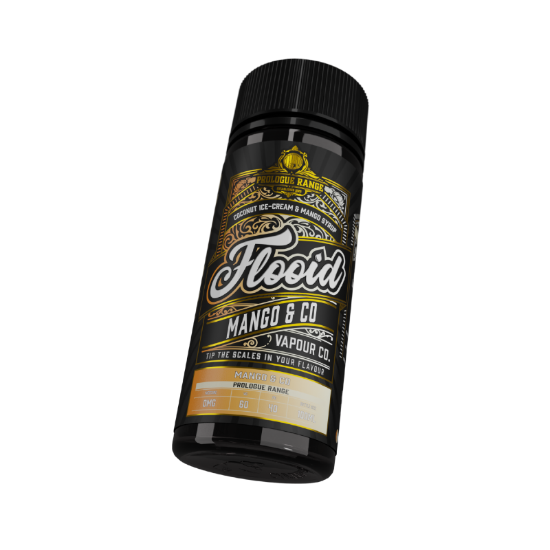 Mango and Co Shortfill E-liquid by Flooid Vapour Co.100ml