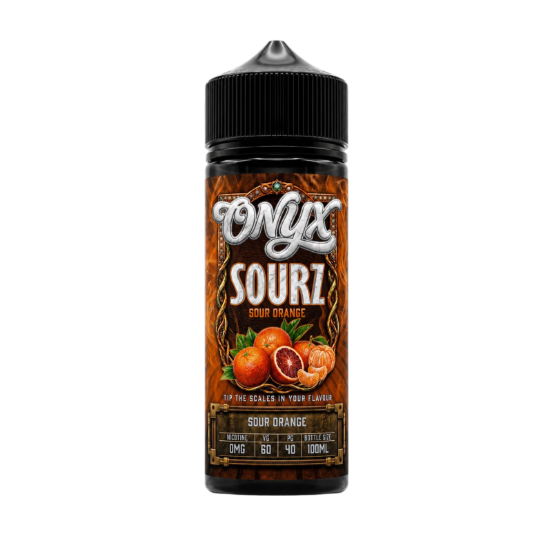 Sour Orange Shortfill E-liquid by Onyx Sourz 100ml