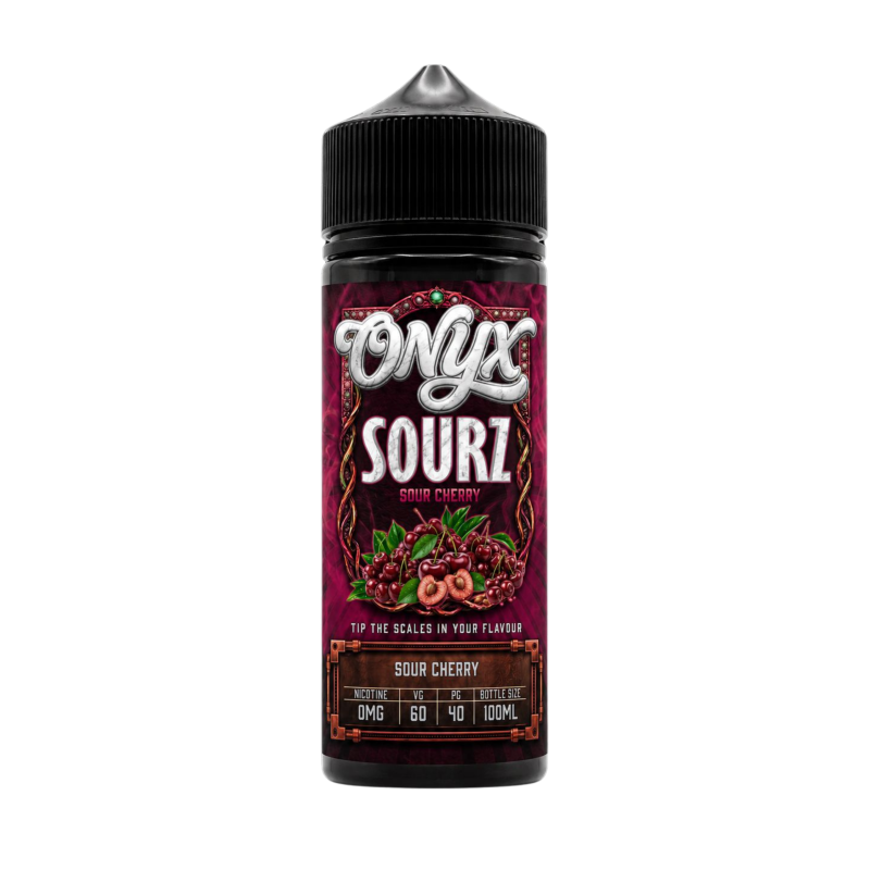 Sour Cherry Shortfill E-liquid by Onyx Sourz 100ml