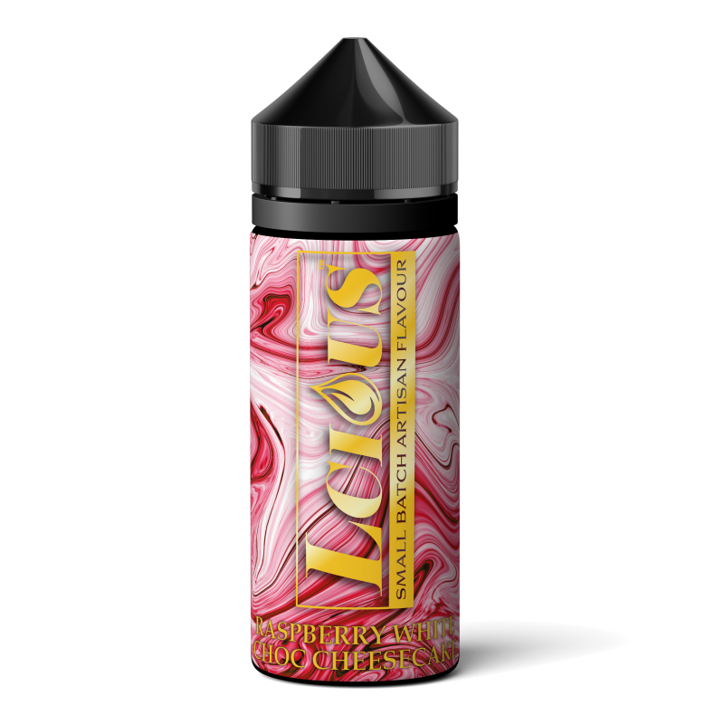 Raspberry White Chocolate Cheesecake E-liquid by Lcious Flavours 100ml