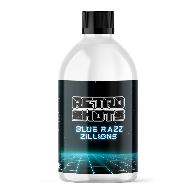 Blue Raspberry Zillions by ModFog Retro-Shots