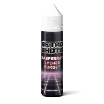 Raspberry Lychee Sorbet Retro Shot Longfill E-liquid by Modfog 20ml/60ml