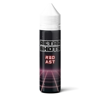 Red Ast Retro Shot Longfill E-liquid by Modfog 20ml/60ml
