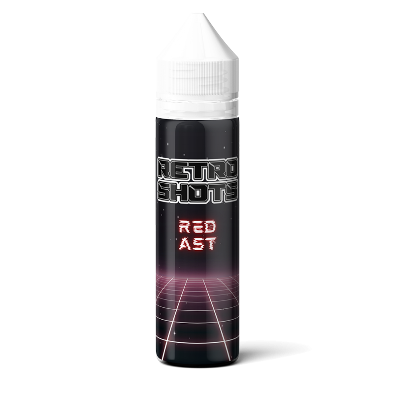 Red Ast Retro Shot Longfill E-liquid by Modfog 20ml/60ml