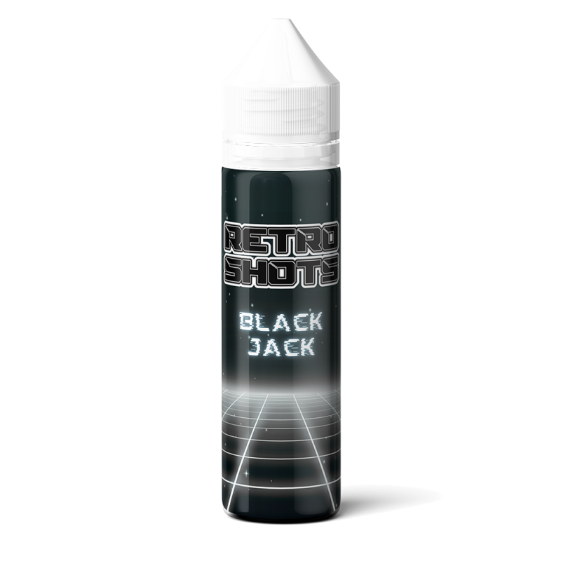 Black Jack Retro Shot Longfill E-liquid by Modfog 20ml/60ml