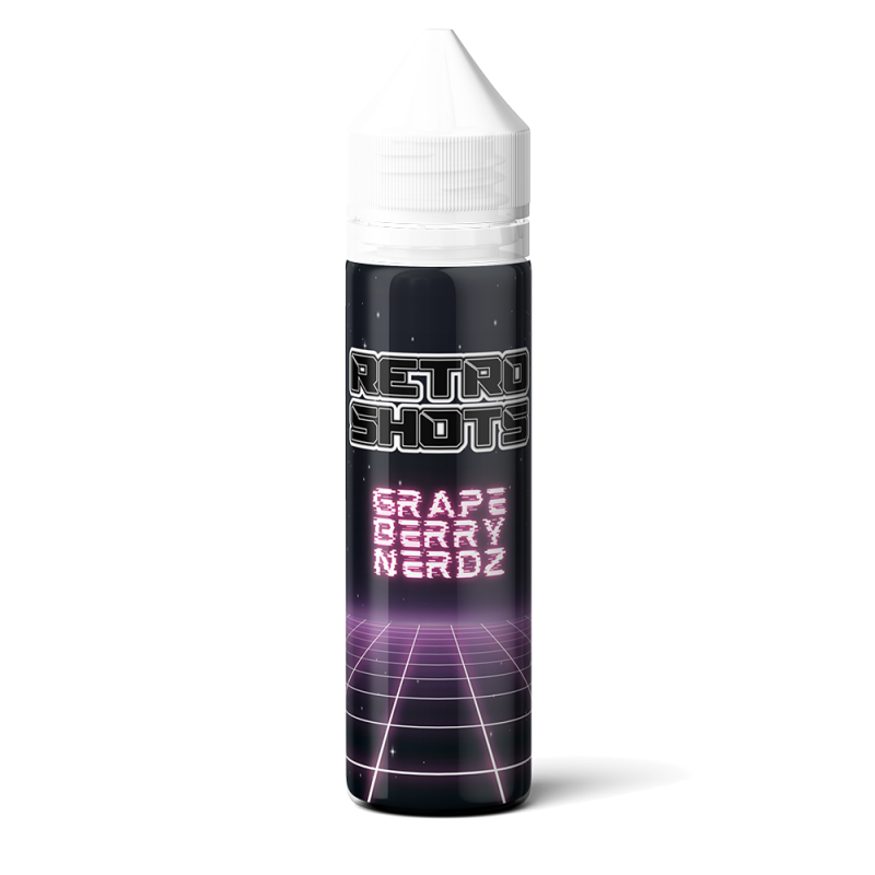 Grape Berry Nerdz Shot Longfill E-liquid by Modfog 20ml/60ml
