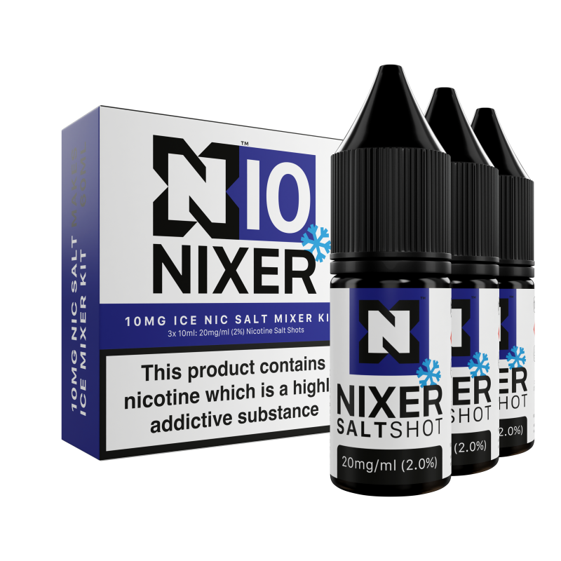 N10 ICE Mixer Kit By Nixer 50% VG SALT
