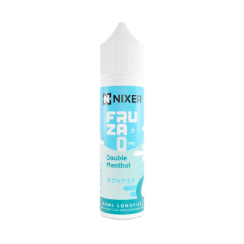 Double Menthol Longfill E-Liquid By Nixer X Fruza