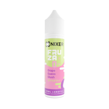 Grape Guava Slush Longfill E-Liquid By Nixer X Fruza