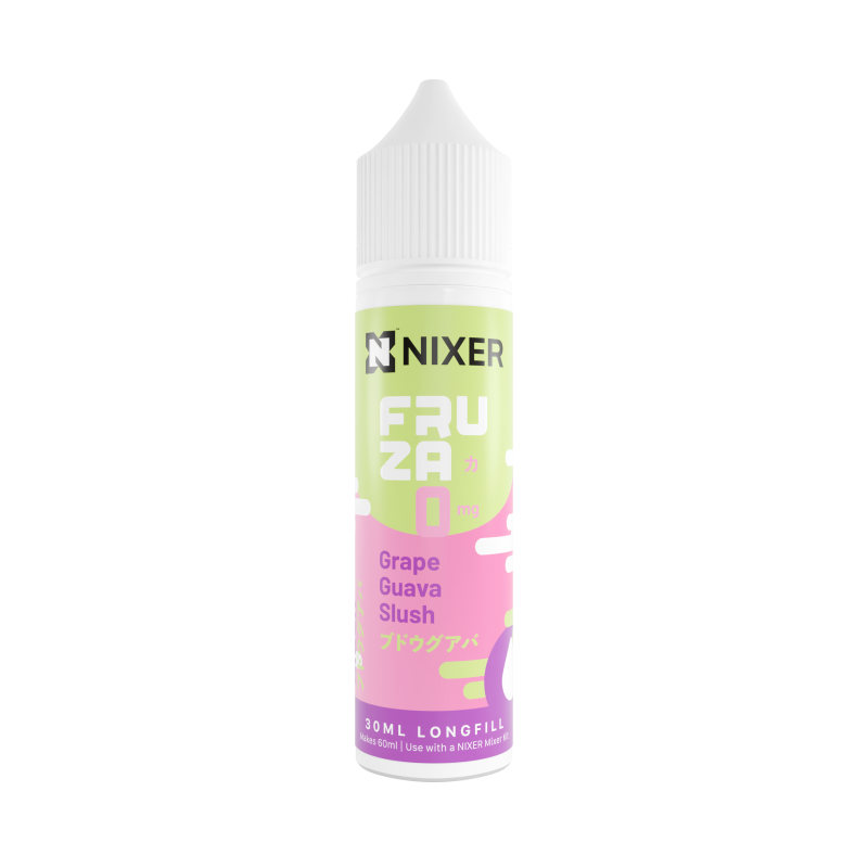 Grape Guava Slush Longfill E-Liquid By Nixer X Fruza